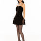 Audrey Sparkle Velvet Mini Dress