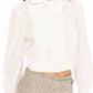 Francesca Cropped Top (White)