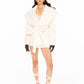 Victoria Bow Coat (White)