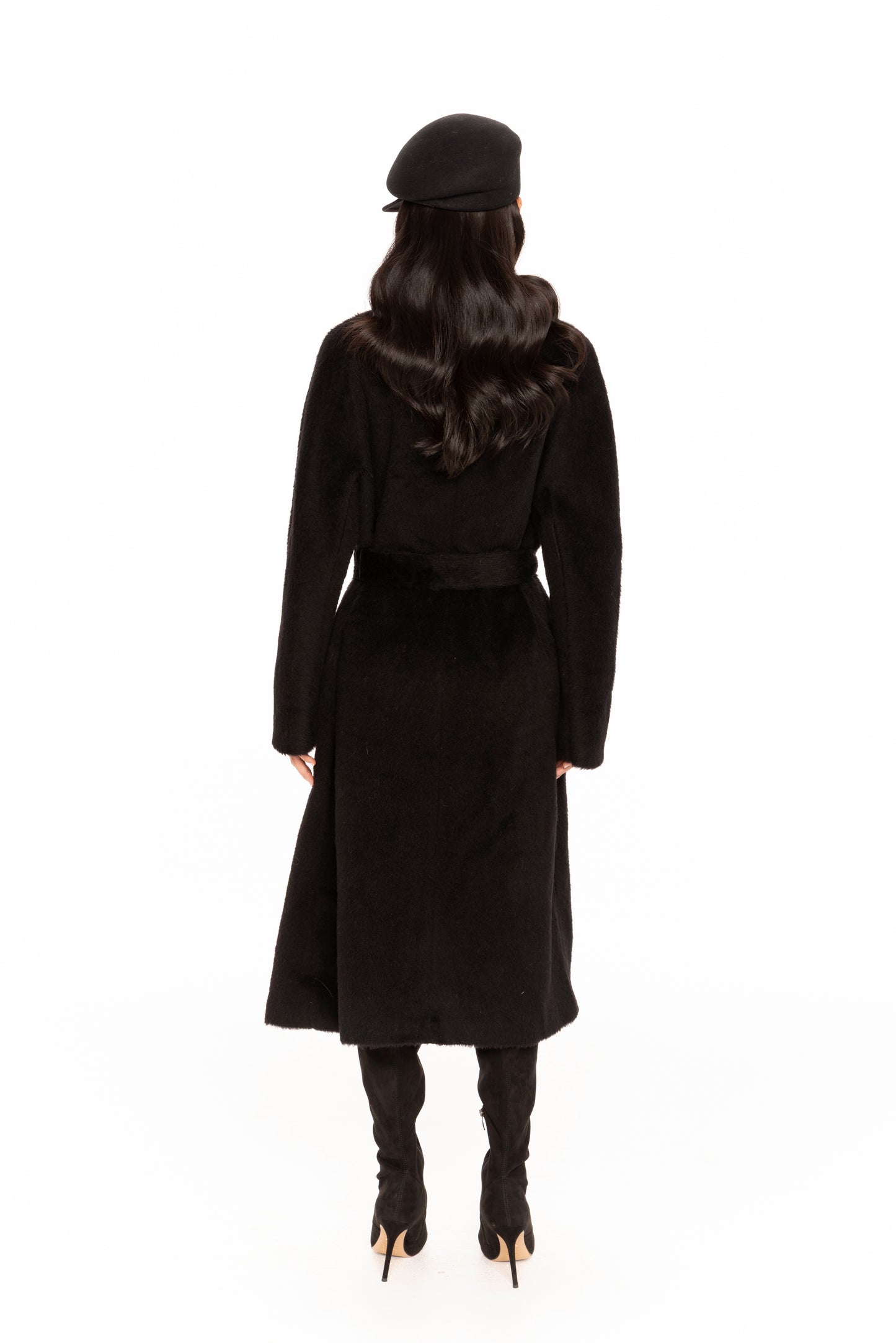 Audrey Long Coat (Black)