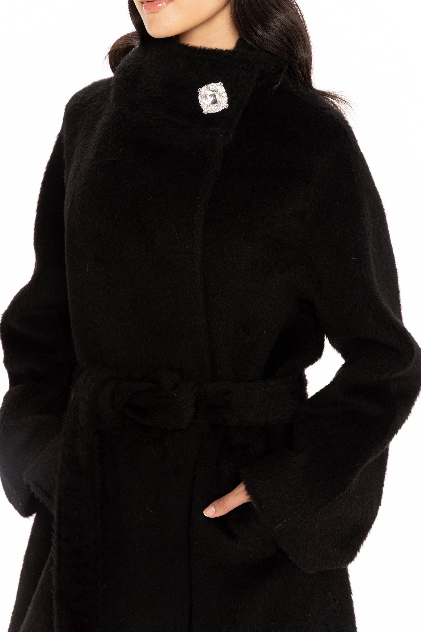 Audrey Long Coat (Black)