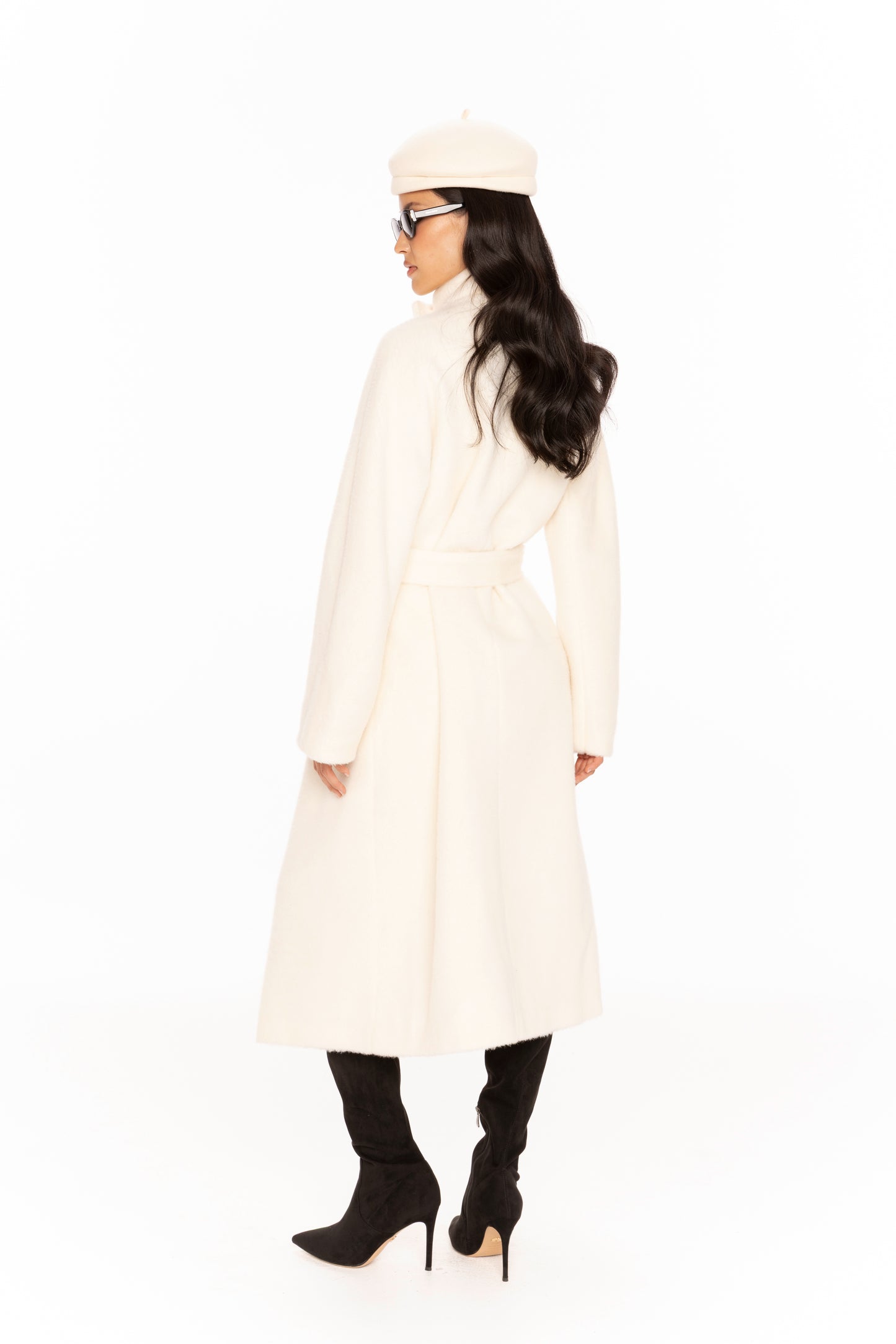 Audrey Long Coat (Off-white)