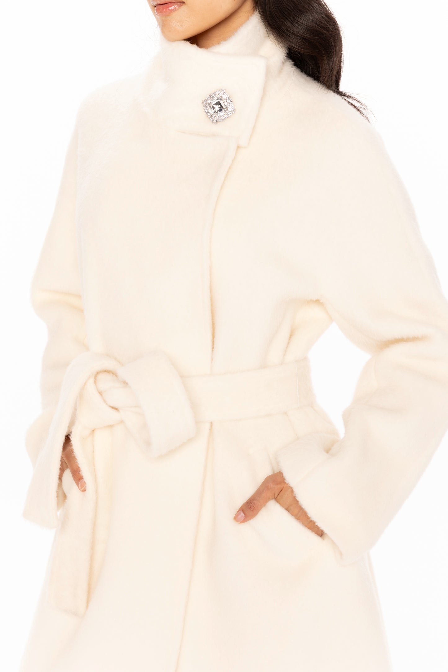 Audrey Long Coat (Off-white)
