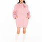 Juliette Cocoon Coat (Pink)