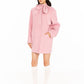 Juliette Cocoon Coat (Pink)