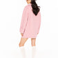 Juliette Cocoon Coat (Pink)