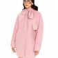Juliette Cocoon Coat (Pink)