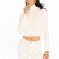 Hailey Knit Jacket (White)