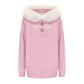 Ava Fur Sweatshirt (Pink)