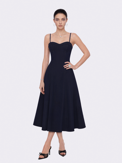 Heidi Corset Blue Dress