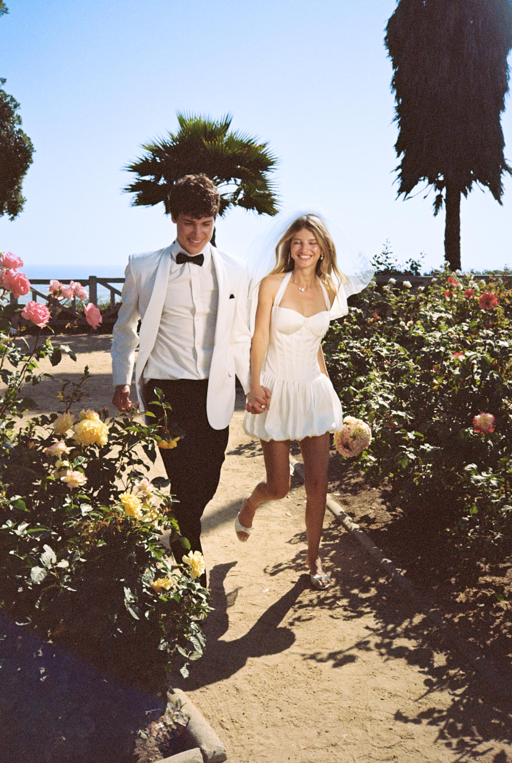 White Mini Dress for Wedding After-Parties | Nana Jacqueline