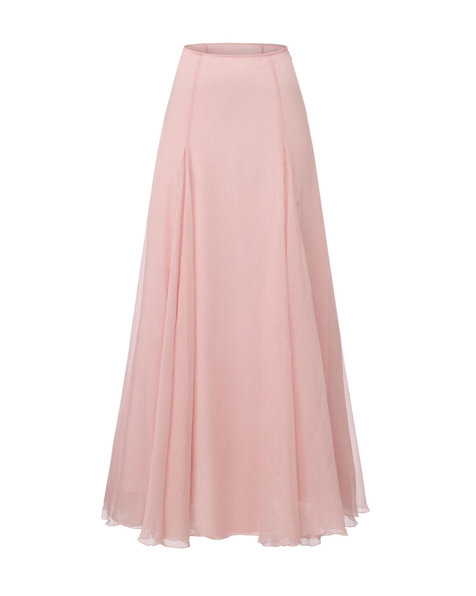 Valencia Skirt: Pink Maxi Skirt for Garden Party | Nana Jacqueline