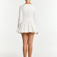 Audrina Dress (White)