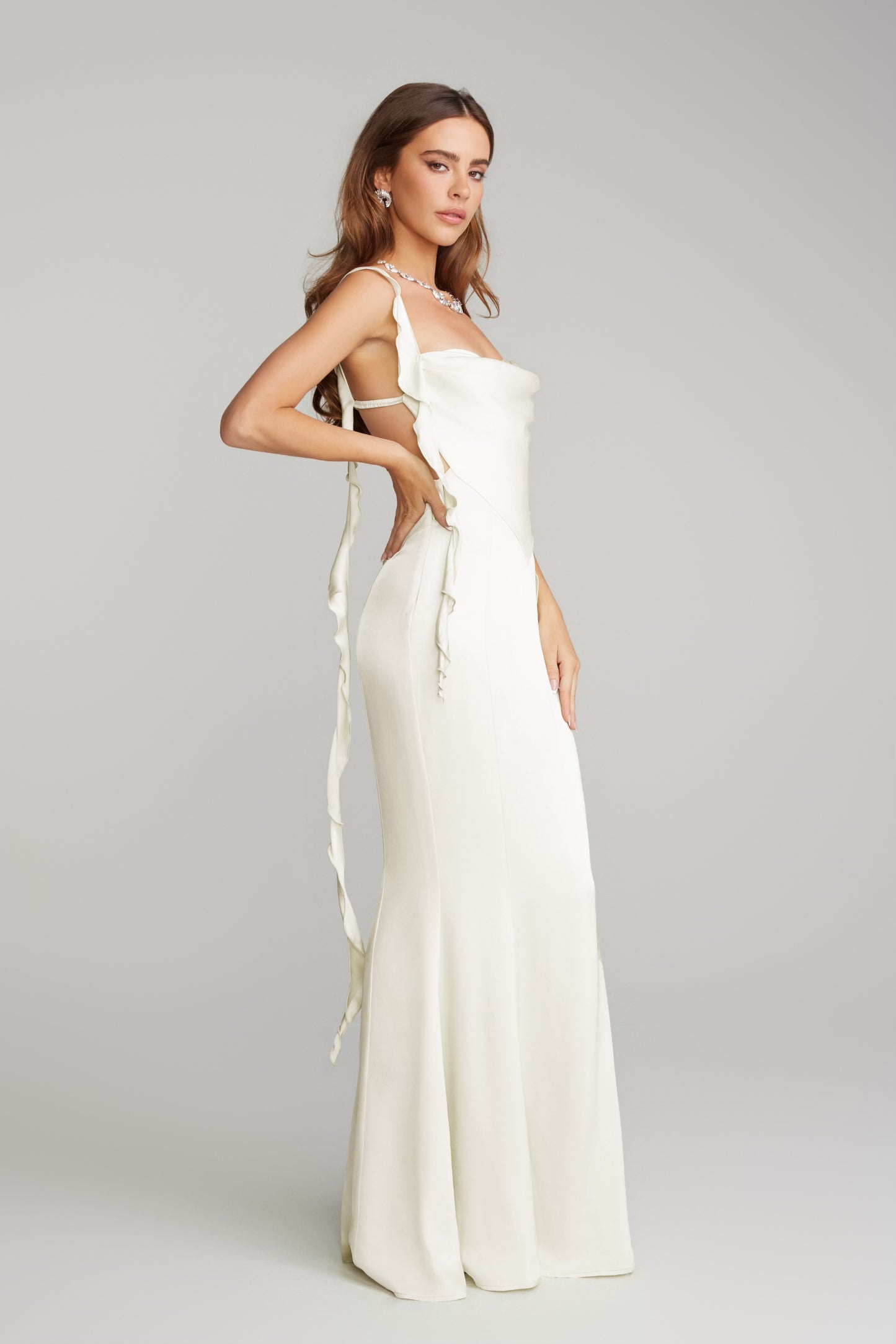 Caroline Dress (White)