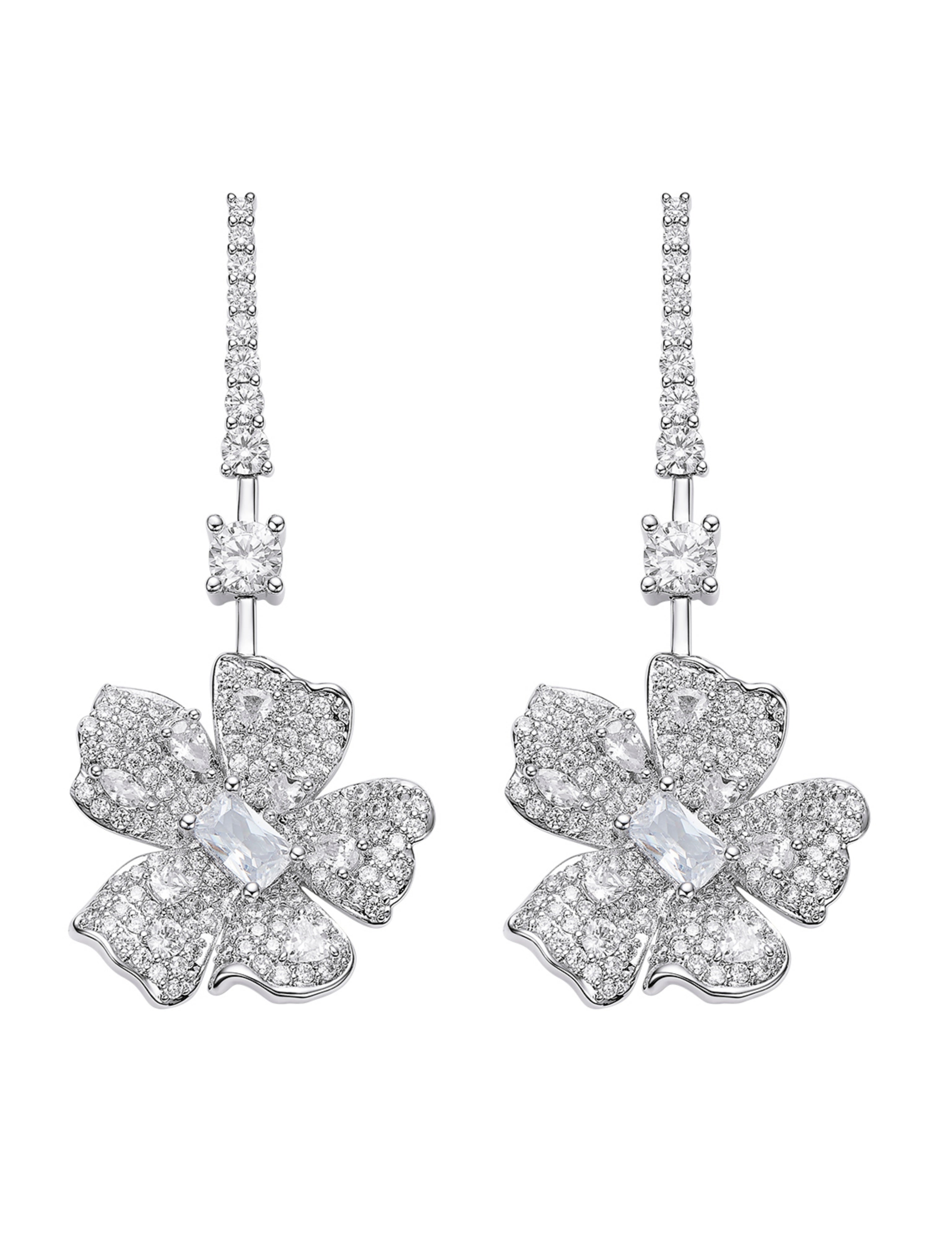 【新品未使用】CRYSTALJEMMY Wrinkle WhiteJewelry Lovelle Floral Pearl White Necklace | Nana Jacqueline
