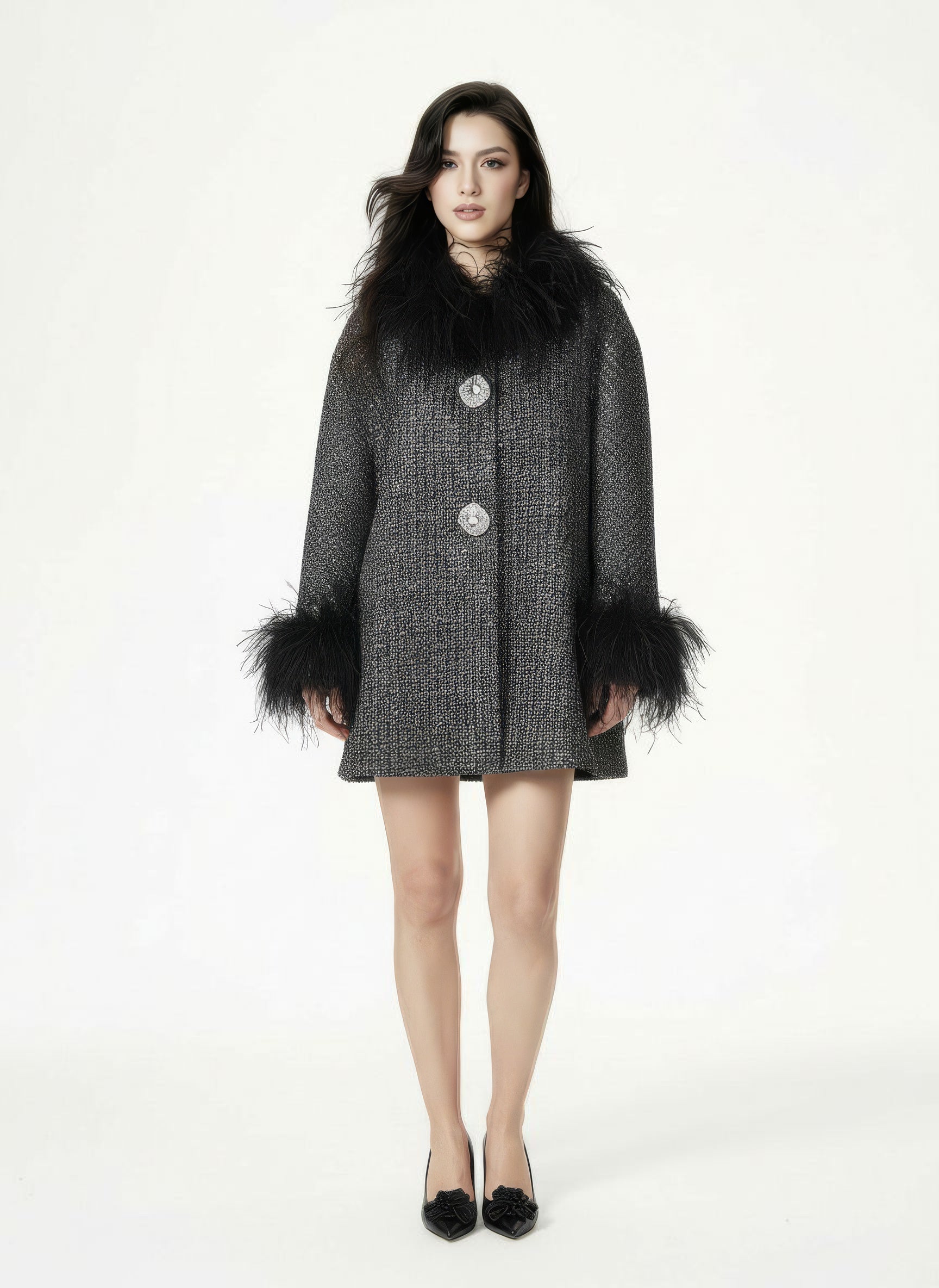 Renée Feather Coat