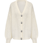 Alexis Cardigan + Scarf Set (White)