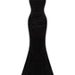 Pauline Velvet Dress (Black)