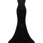 Pauline Velvet Dress (Black)