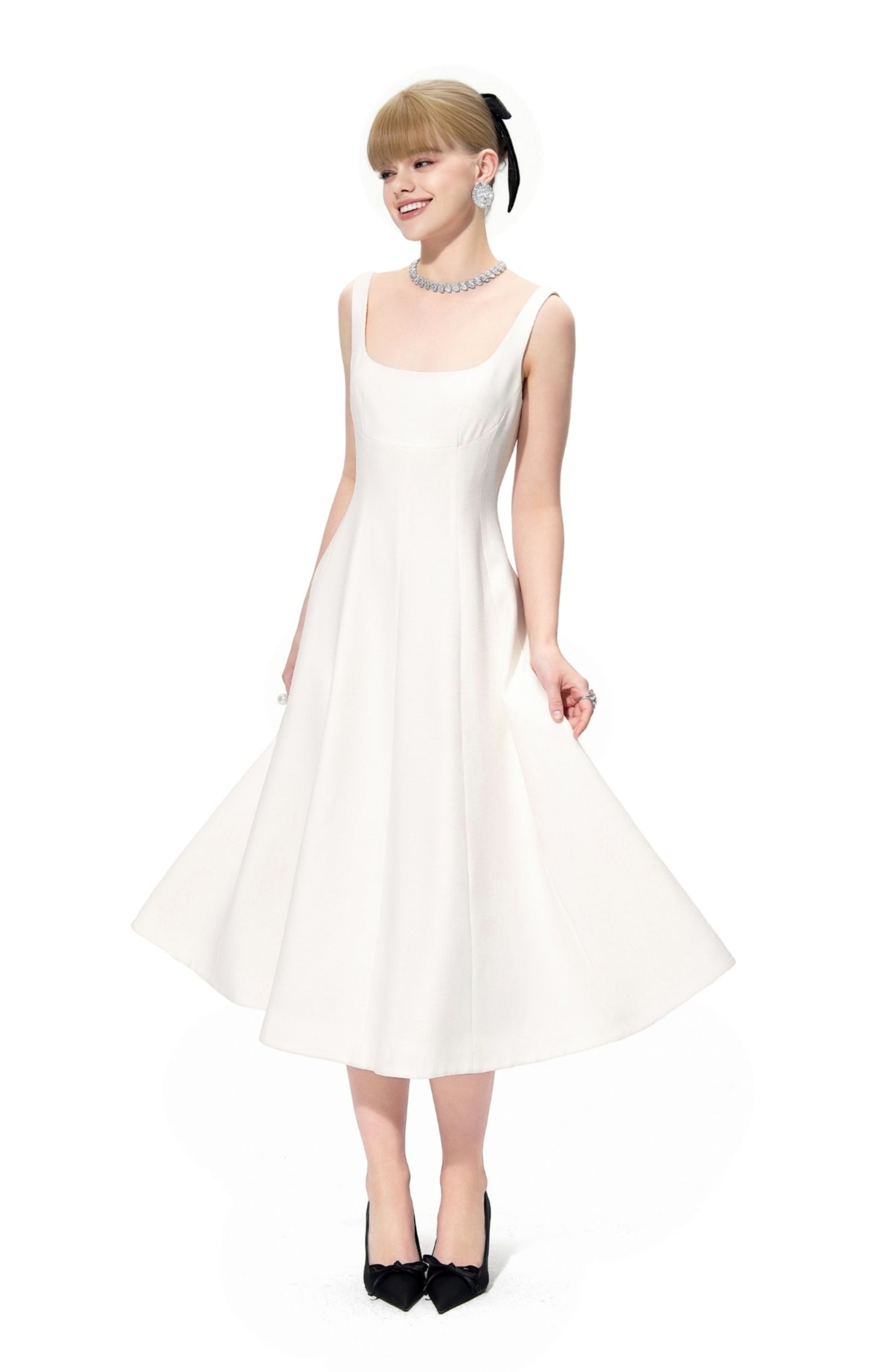 Josephine Dress (White)