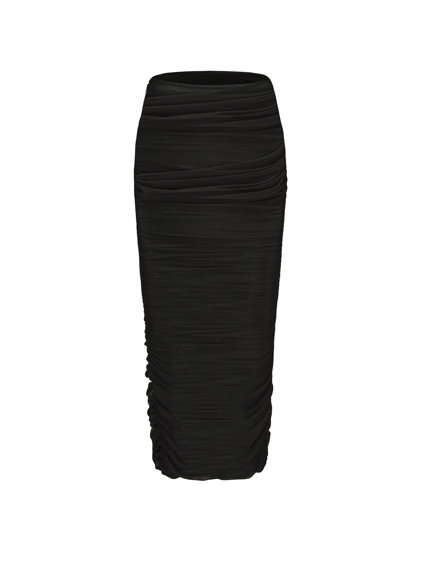 Pia Mesh Skirt (Black)