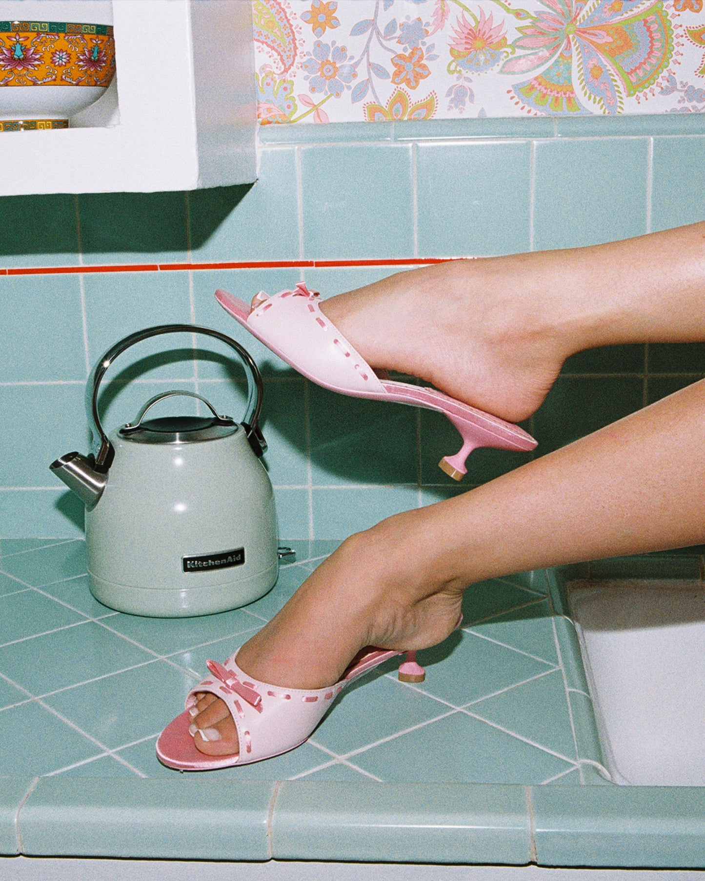 Paulina Bow Heels (Pink)
