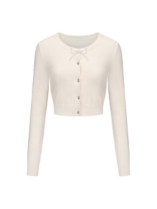 Audrina Cardigan (White)