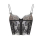 Audrina Lace Top (Black)