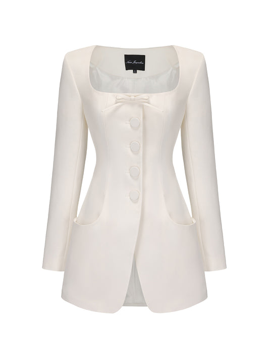 Tiffani Blazer (White)