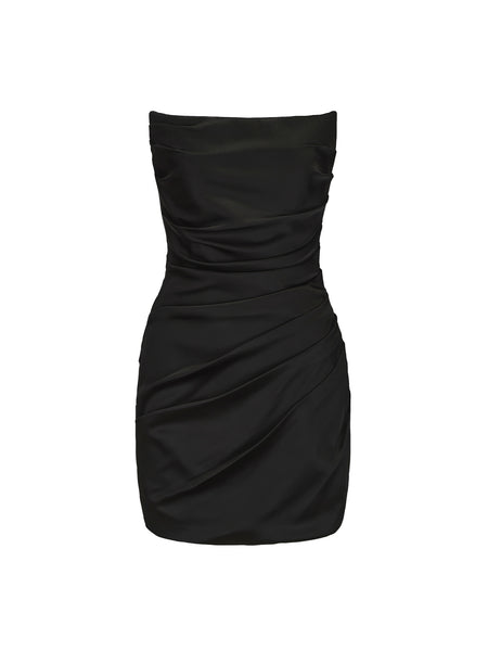 Nana Jacqueline Women's Jolene Dress - Black - Mini dresses Nana Jacqueline Women's Jolene Dress - Black - Mini dresses