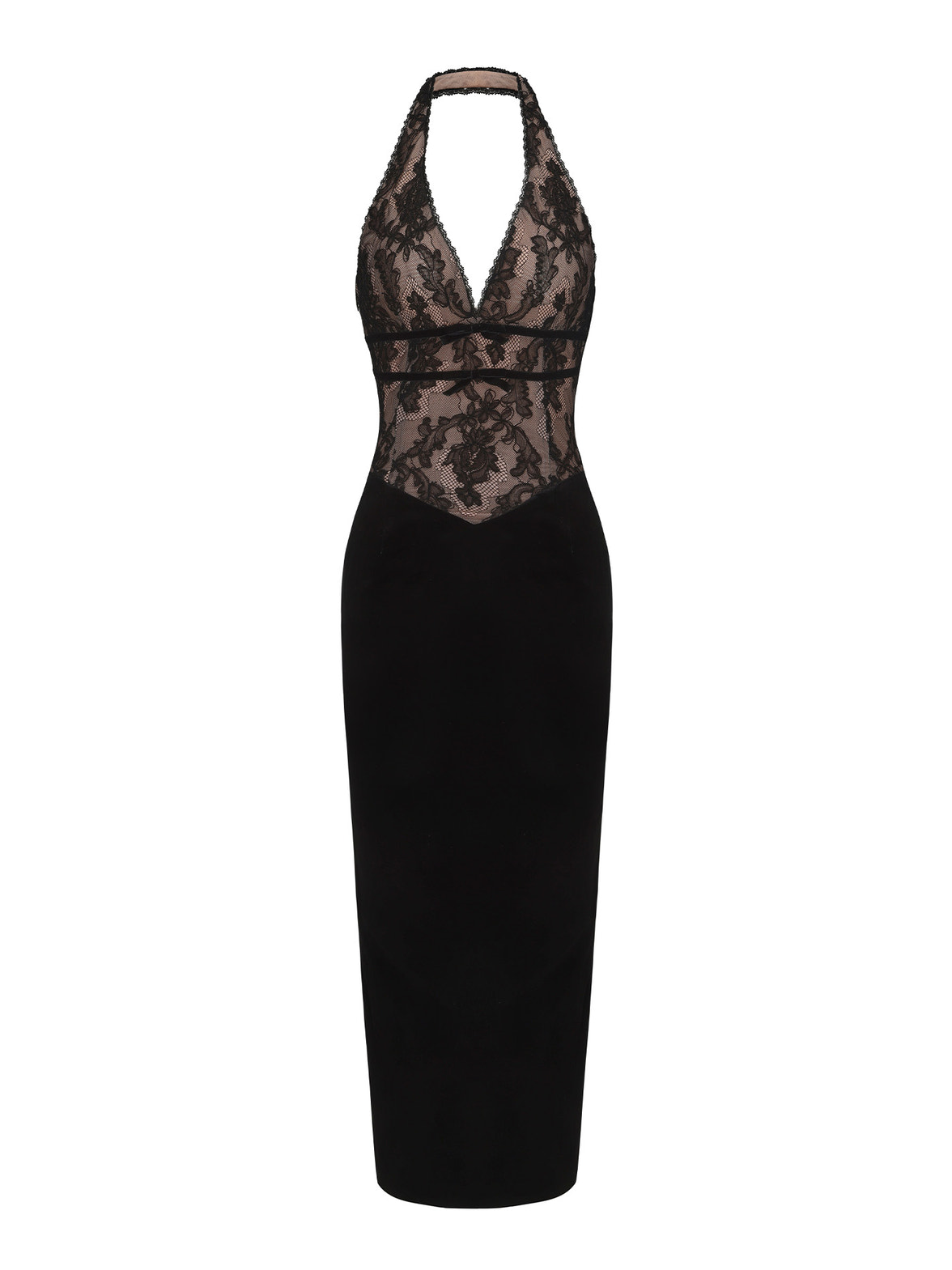 Lace Black Midi Dress for Cocktail Party | Nana Jacqueline Lace Black Midi Dress for Cocktail Party | Nana Jacqueline