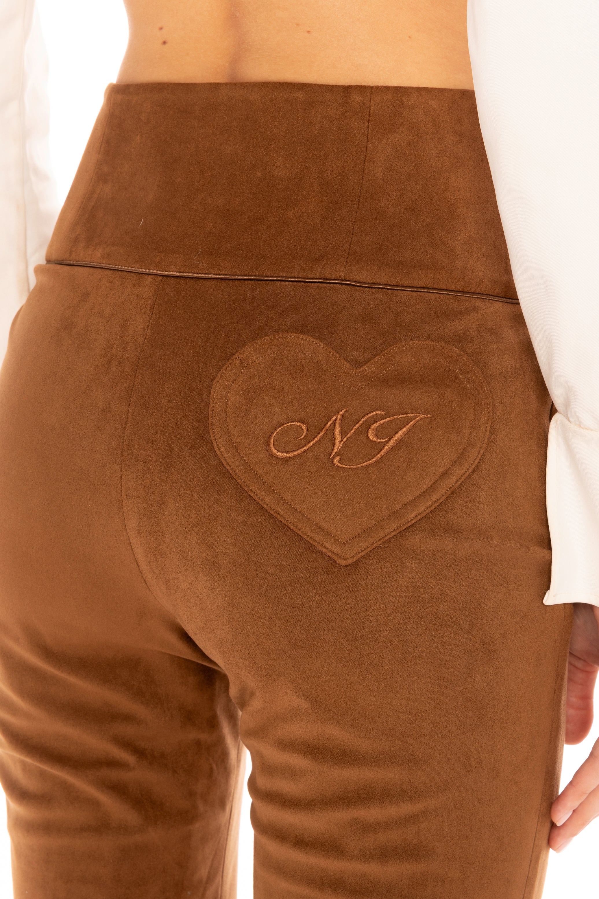 Hailey Flared Pants: Brown Pants for Date Night | Nana Jacqueline
