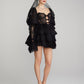 Penelope Lace Dress (Black)