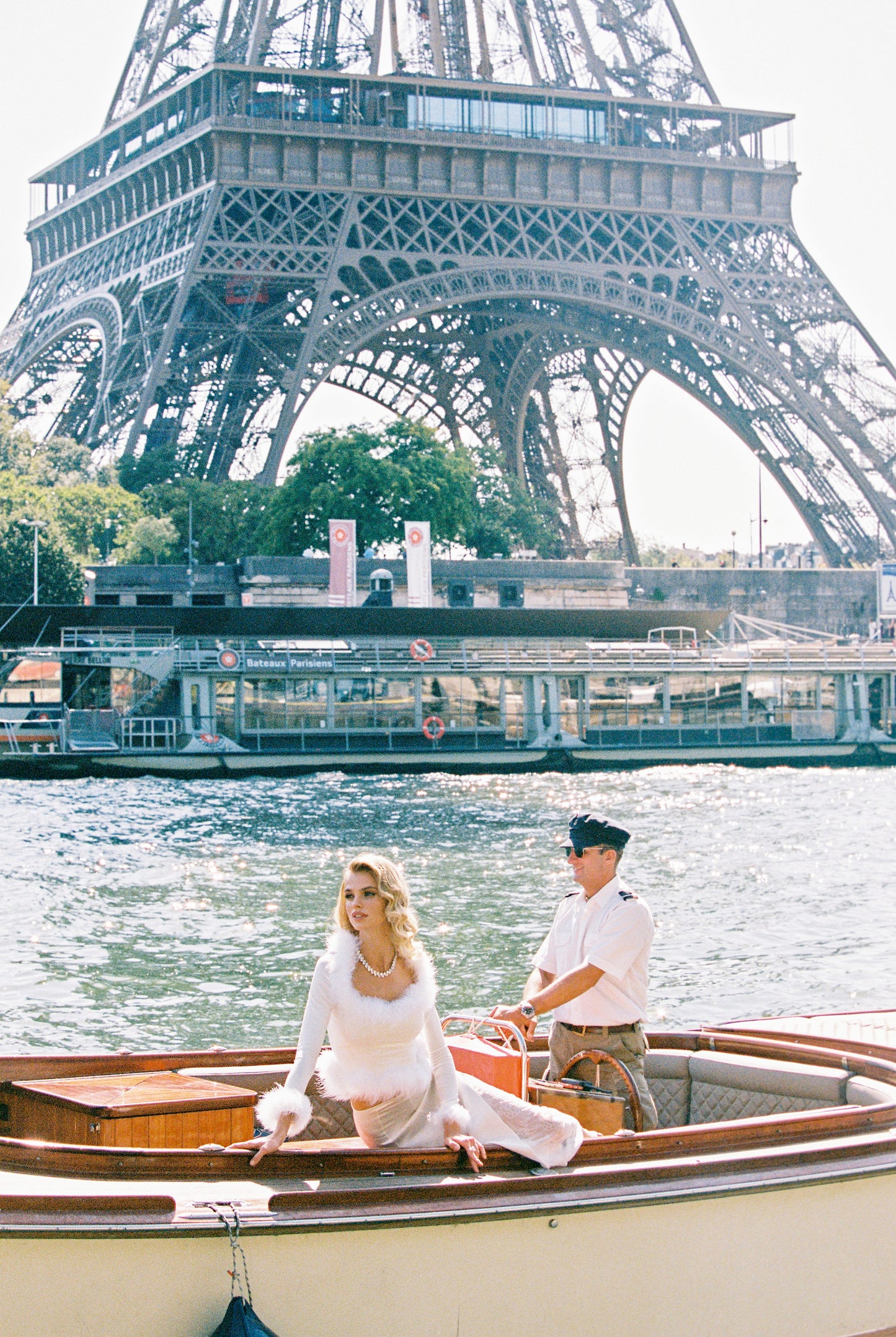 Viola Feather Top (White)