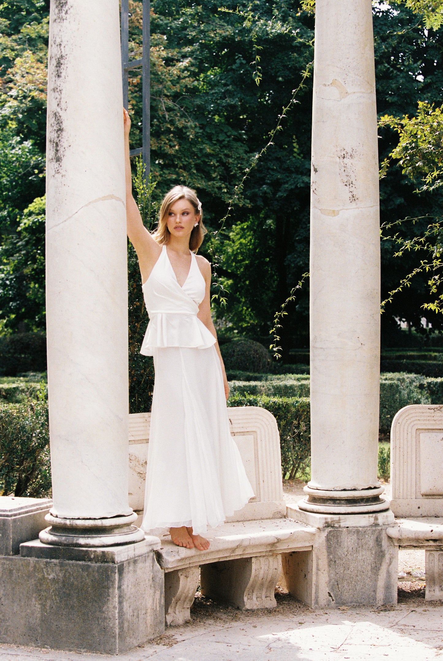 Valencia Skirt (White) (Final Sale)