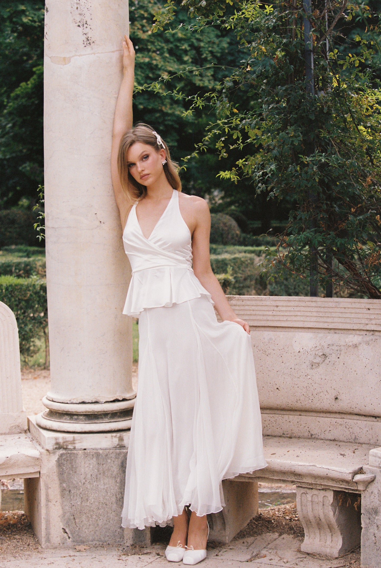 Valencia Skirt (White) (Final Sale)