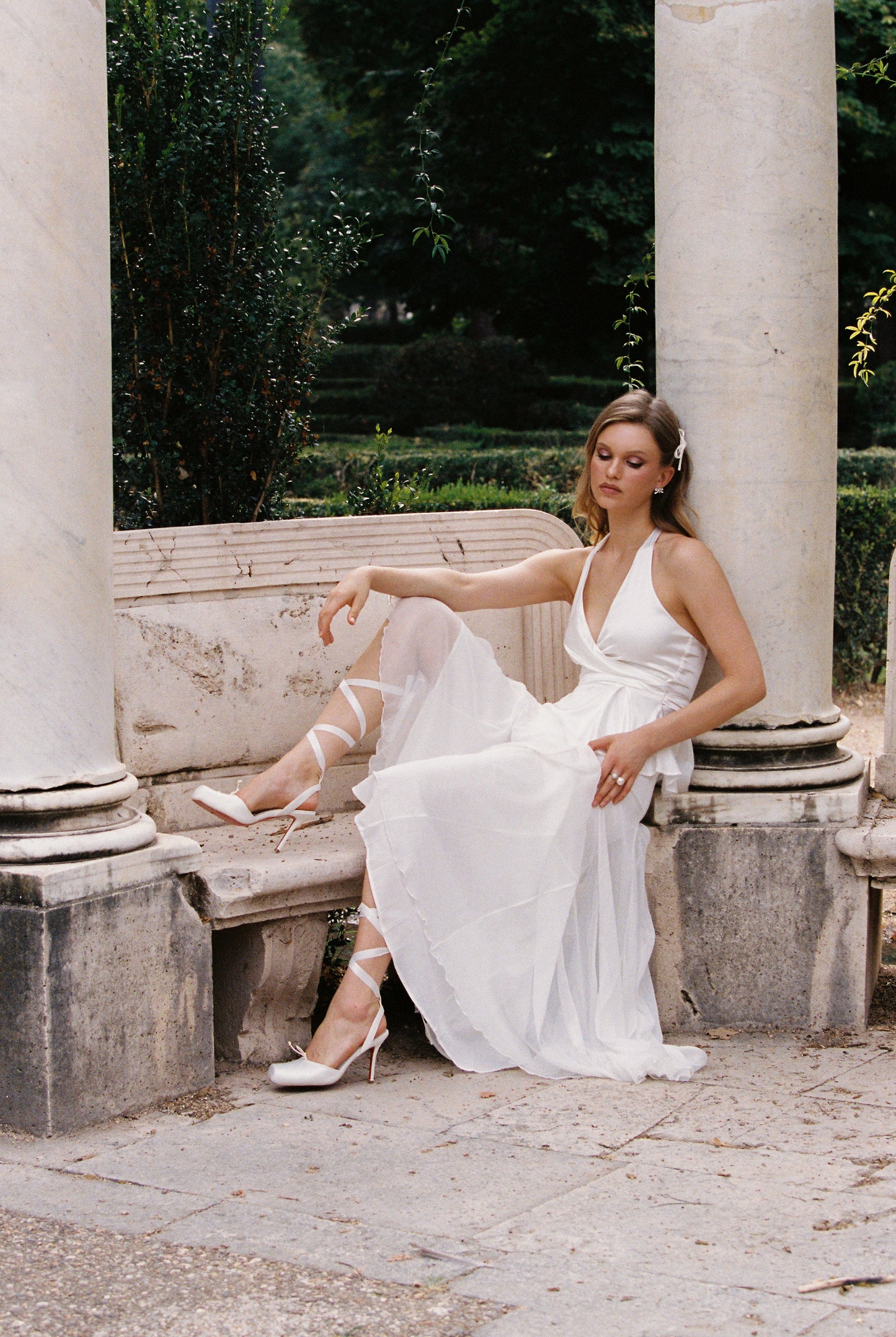 Valencia Skirt (White) (Final Sale)