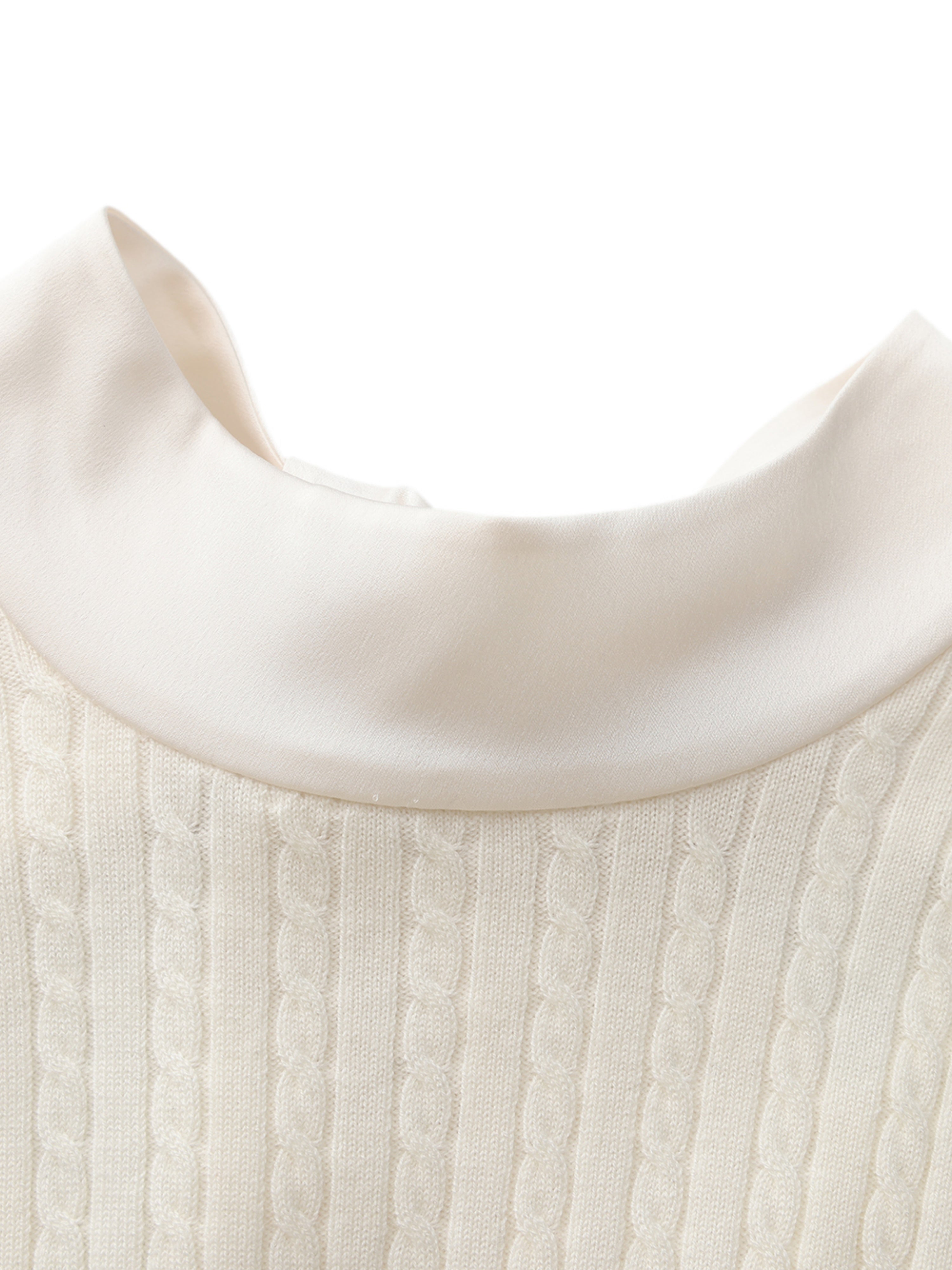 Perla Bow-Back White Dress