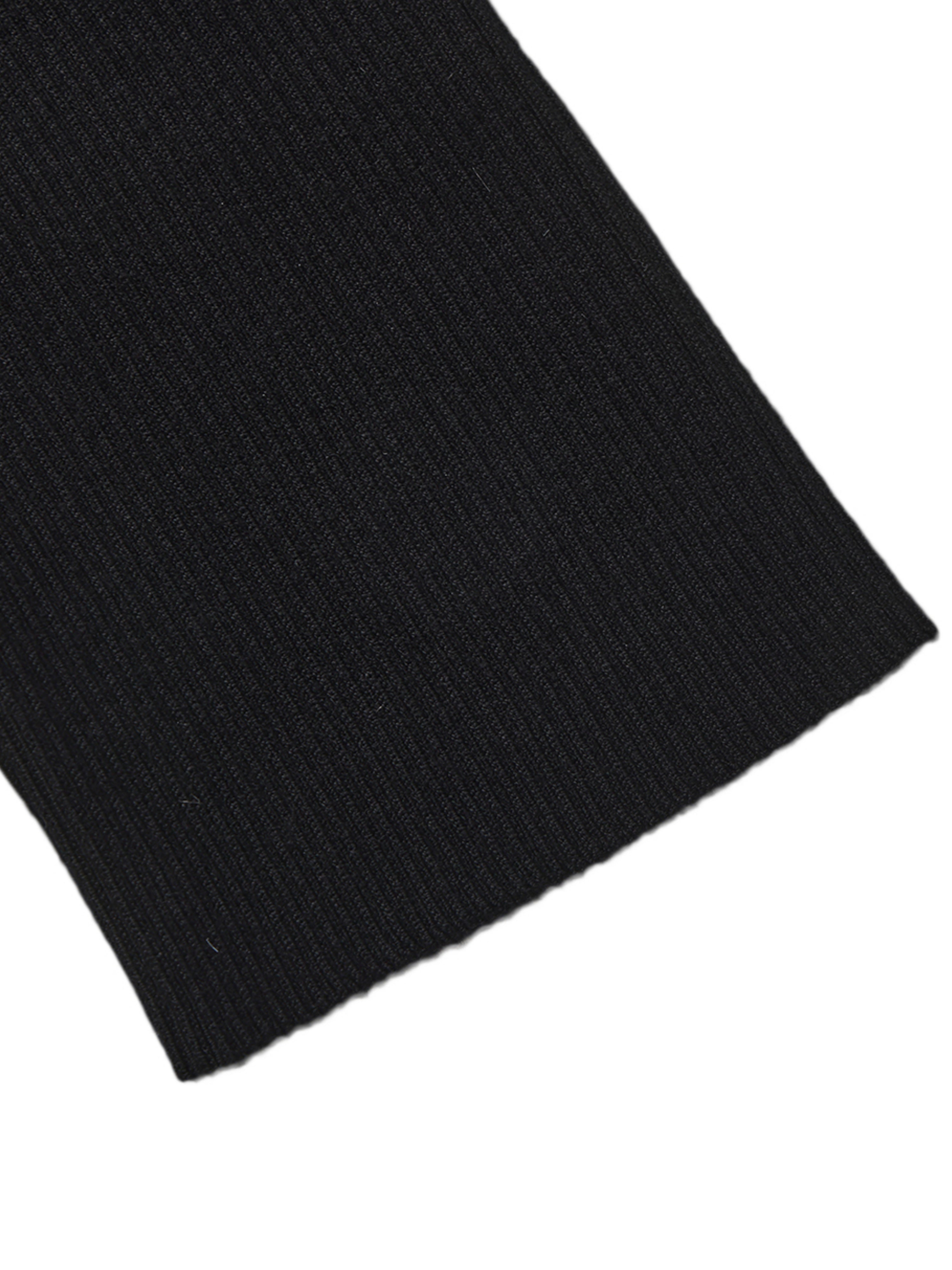 Effie Mock Neck Black Top