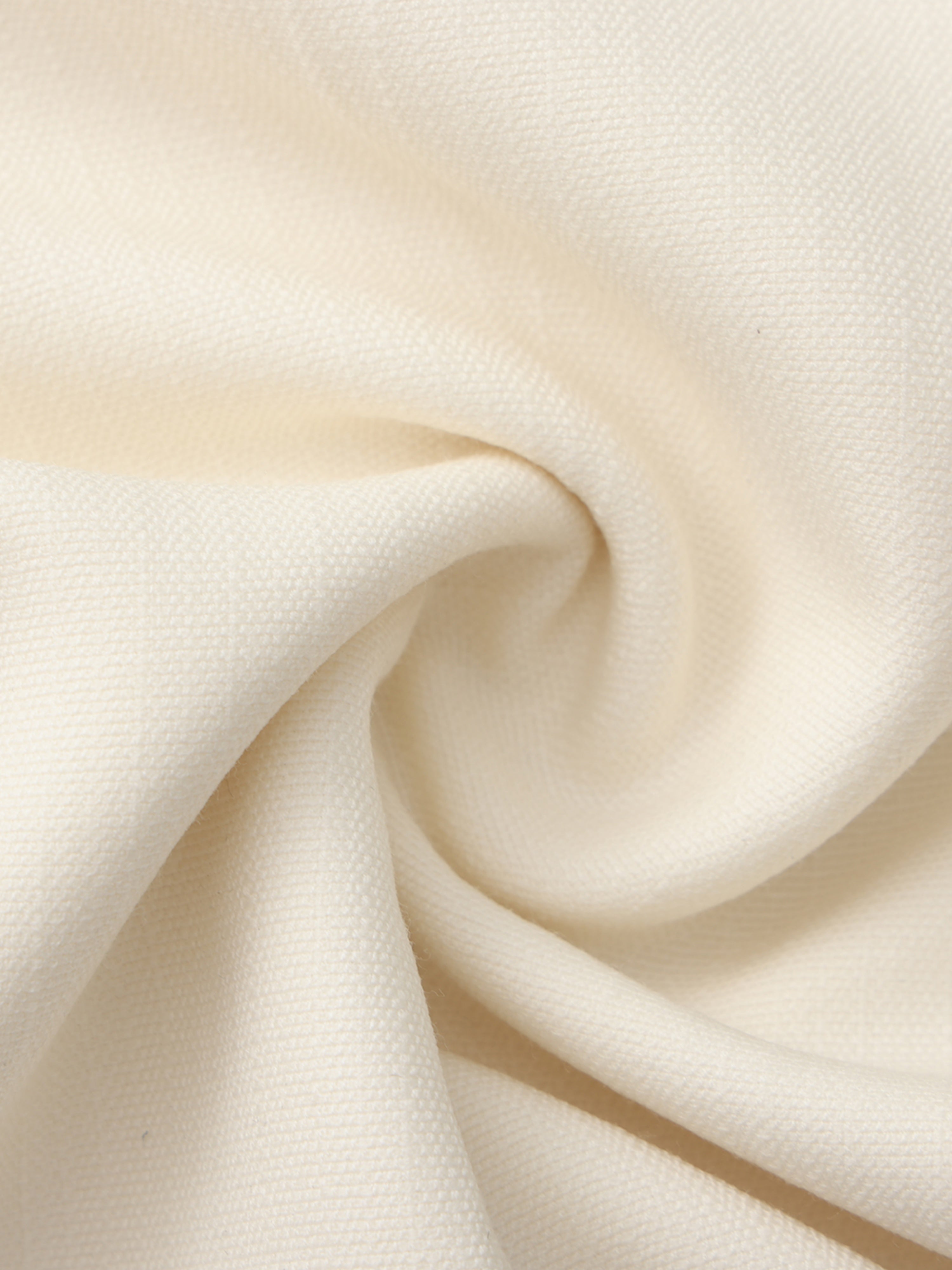 Minnie Pleated White Trousers