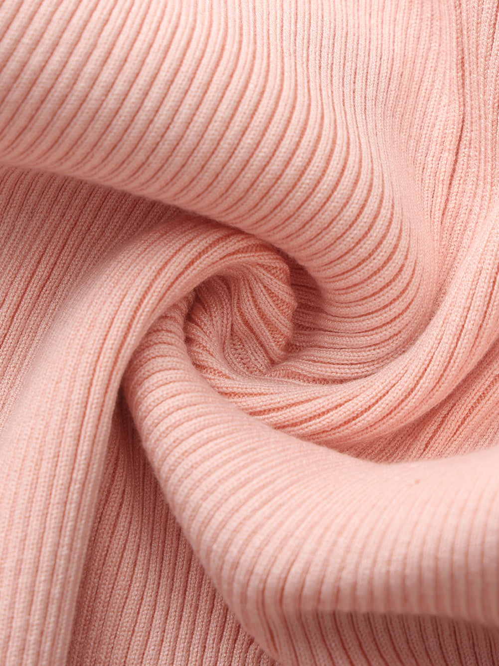 Giana Contrast Halter Knit Pink Maxi Dress