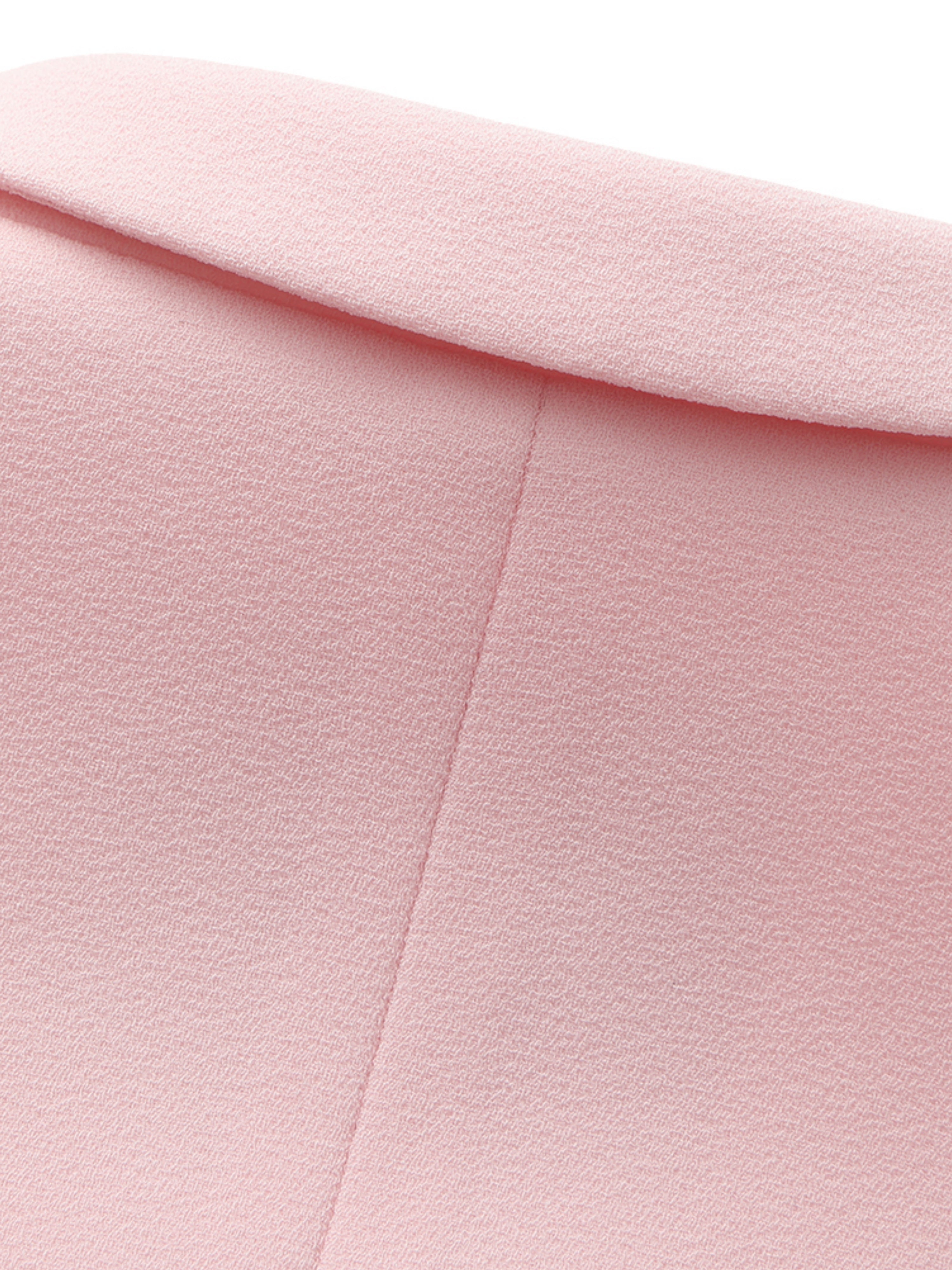 Alina Waist-Cinched Pink Top