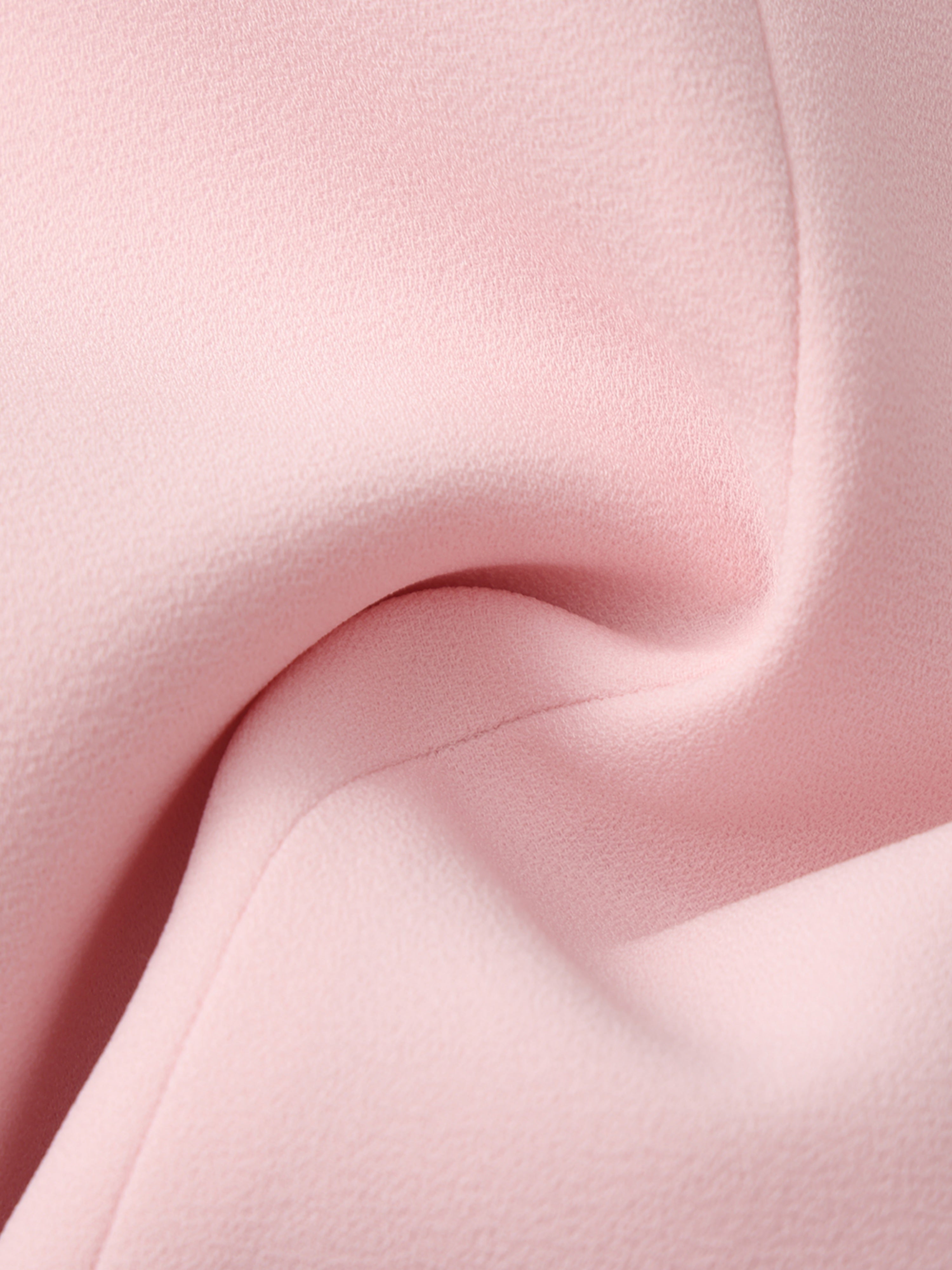 Alina Waist-Cinched Pink Top