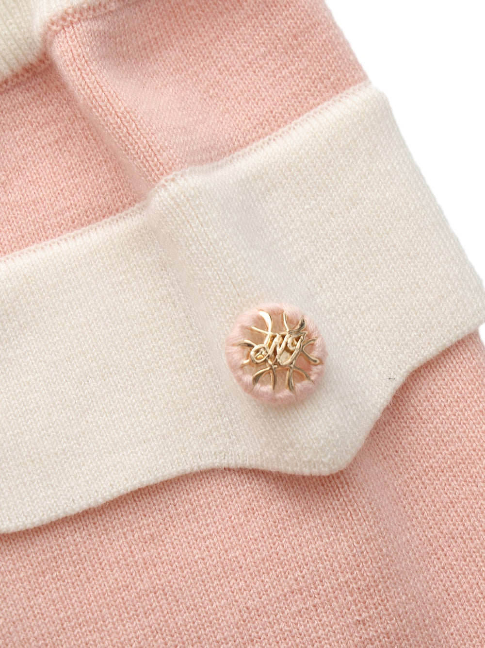 Colette Contrast Knit Pink Micro Shorts