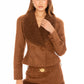 Celine Suede Coat (Brown)