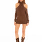 Margo Knit Dress (Brown)