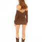 Margo Knit Dress (Brown)