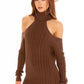 Margo Knit Dress (Brown)