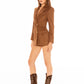 Sienne Suede Blazer (Brown)