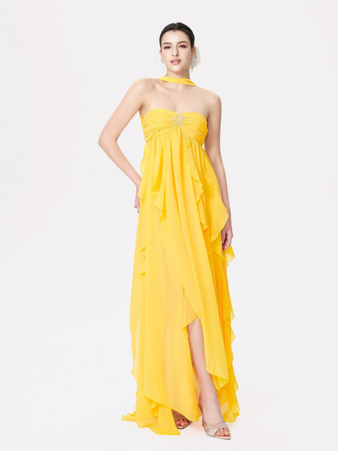 Mariah Dress: Yellow Maxi Dress for Destination Wedding | Nana Jacqueline Mariah Dress: Yellow Maxi Dress for Destination Wedding | Nana Jacqueline